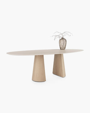 Ovale eettafel Aras 240x120 cm van Xooon, foto 2 van 5