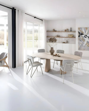 Ovale eettafel Aras 240x120 cm van Xooon, foto 4 van 5