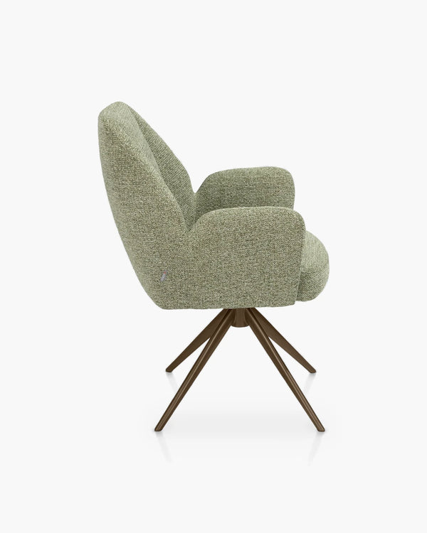 Draaibare armstoel Baya van Xooon, foto 3 van 4