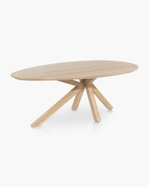 Ovale eettafel Cosenza 210x120 cm van Xooon, foto 3 van 4