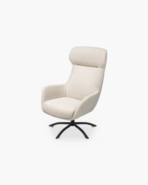 Draaifauteuil Lomi met poef van Xooon, foto 7 van 7