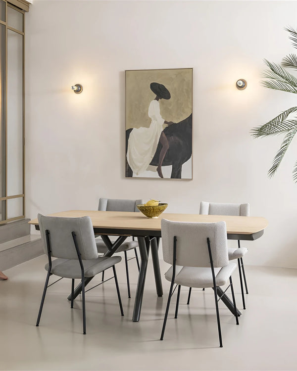 Verlengbare eettafel Novello van Xooon, foto 6 van 8