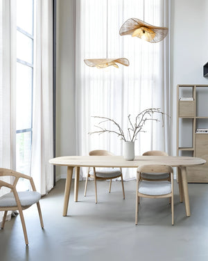 Ovale eettafel Odda van Xooon, foto 3 van 4