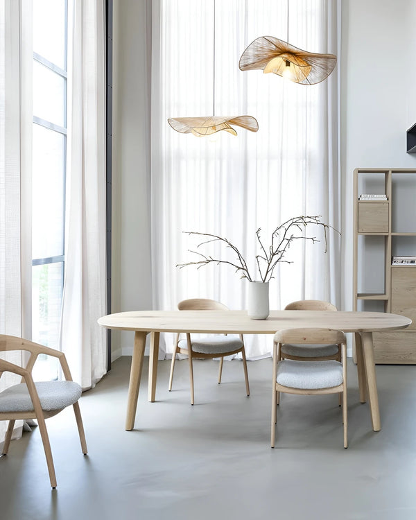 Ovale eettafel Odda van Xooon, foto 3 van 4