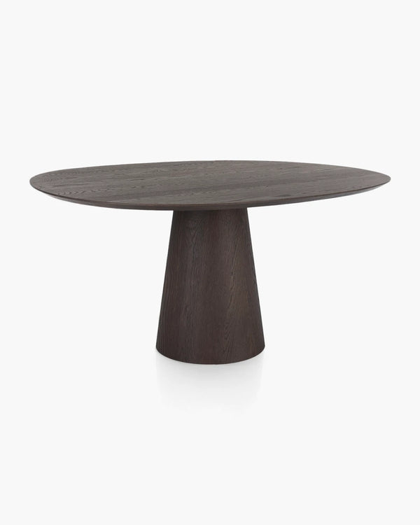 Ovale eettafel Trenton 150x120 cm van Xooon, foto 2 van 5