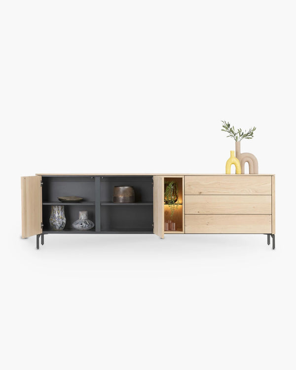 Dressoir Trenton 240 cm van Xooon, foto 2 van 5