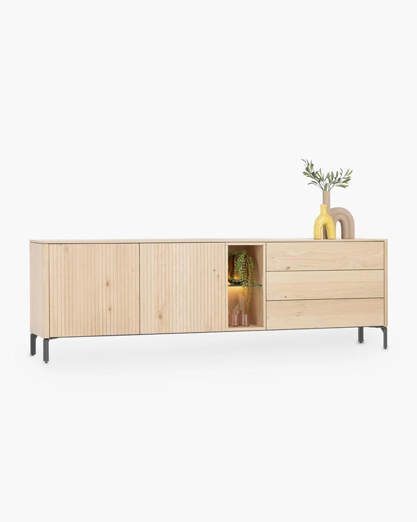 Dressoir Trenton 240 cm van Xooon, foto 3 van 5