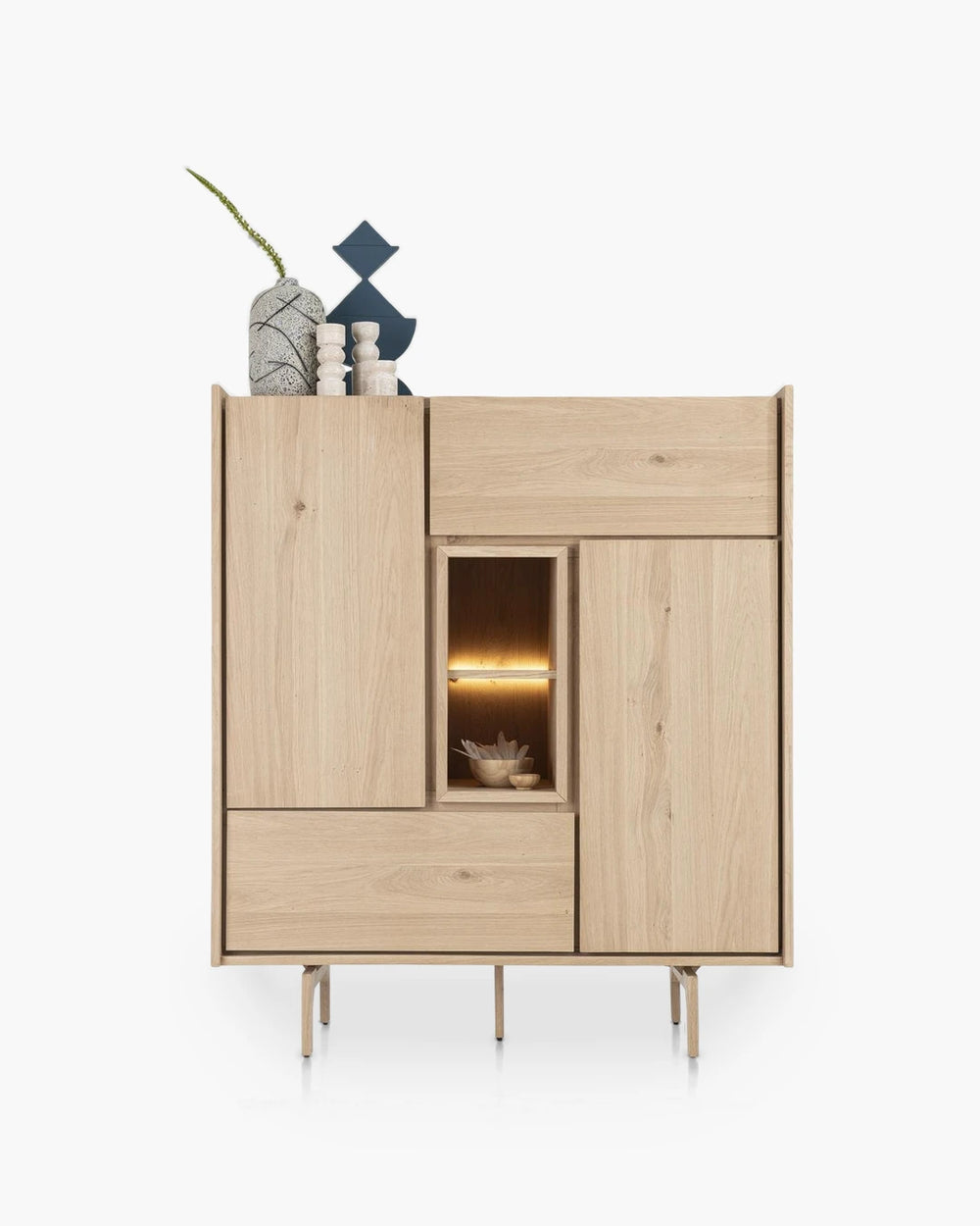 Highboard Valgard met ledverlichting van Xooon