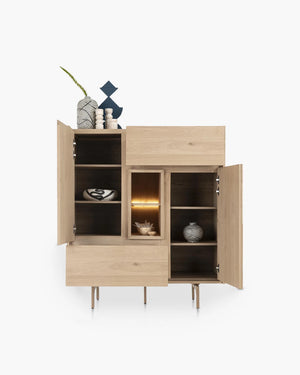 Highboard Valgard met ledverlichting van Xooon, foto 2 van 4