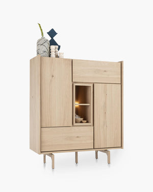 Highboard Valgard met ledverlichting van Xooon, foto 3 van 4