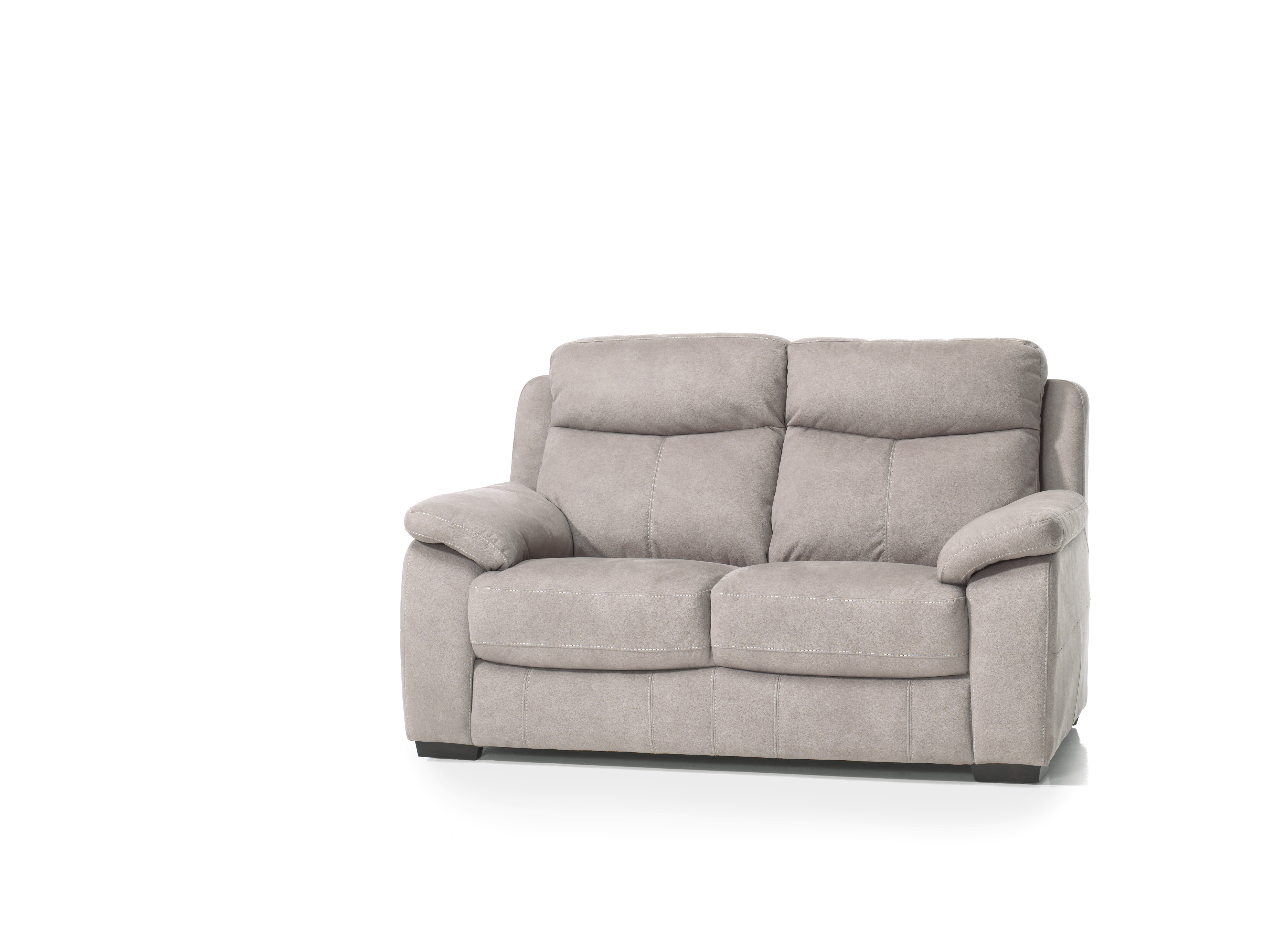 Set: 2,5-zit met elektrische relax en 2-zit vast - Silver grijs