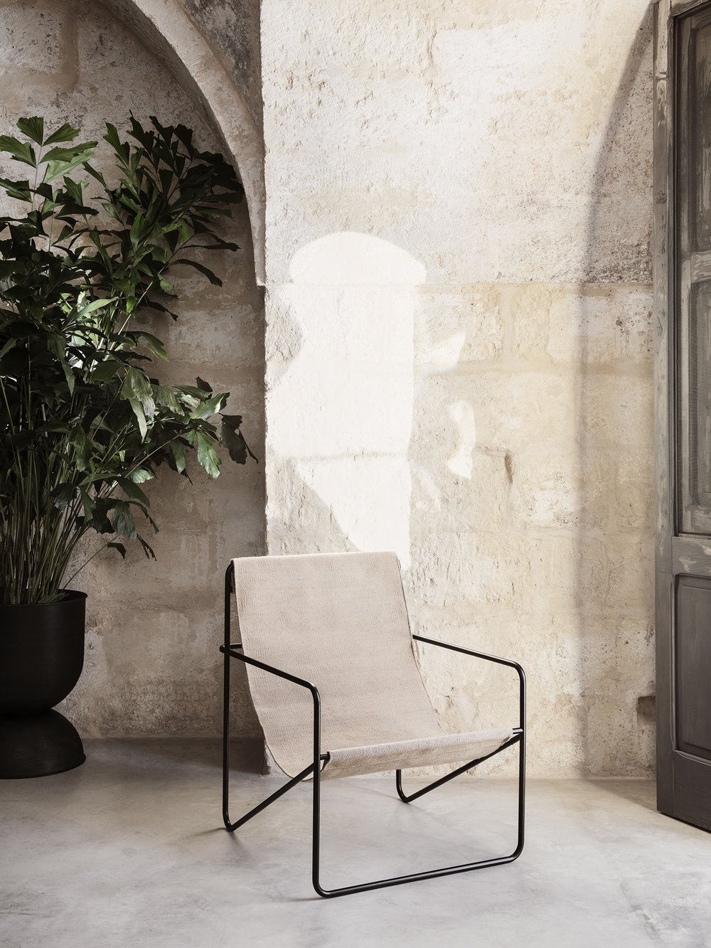 Fauteuil - bruin