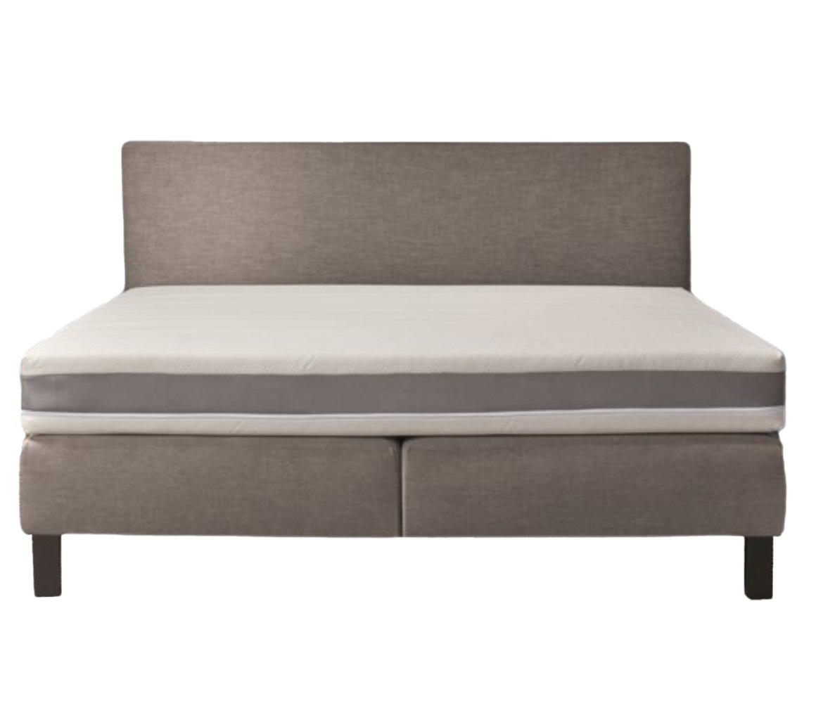 Boxspring Be-Comfy 180x200cm - grijs