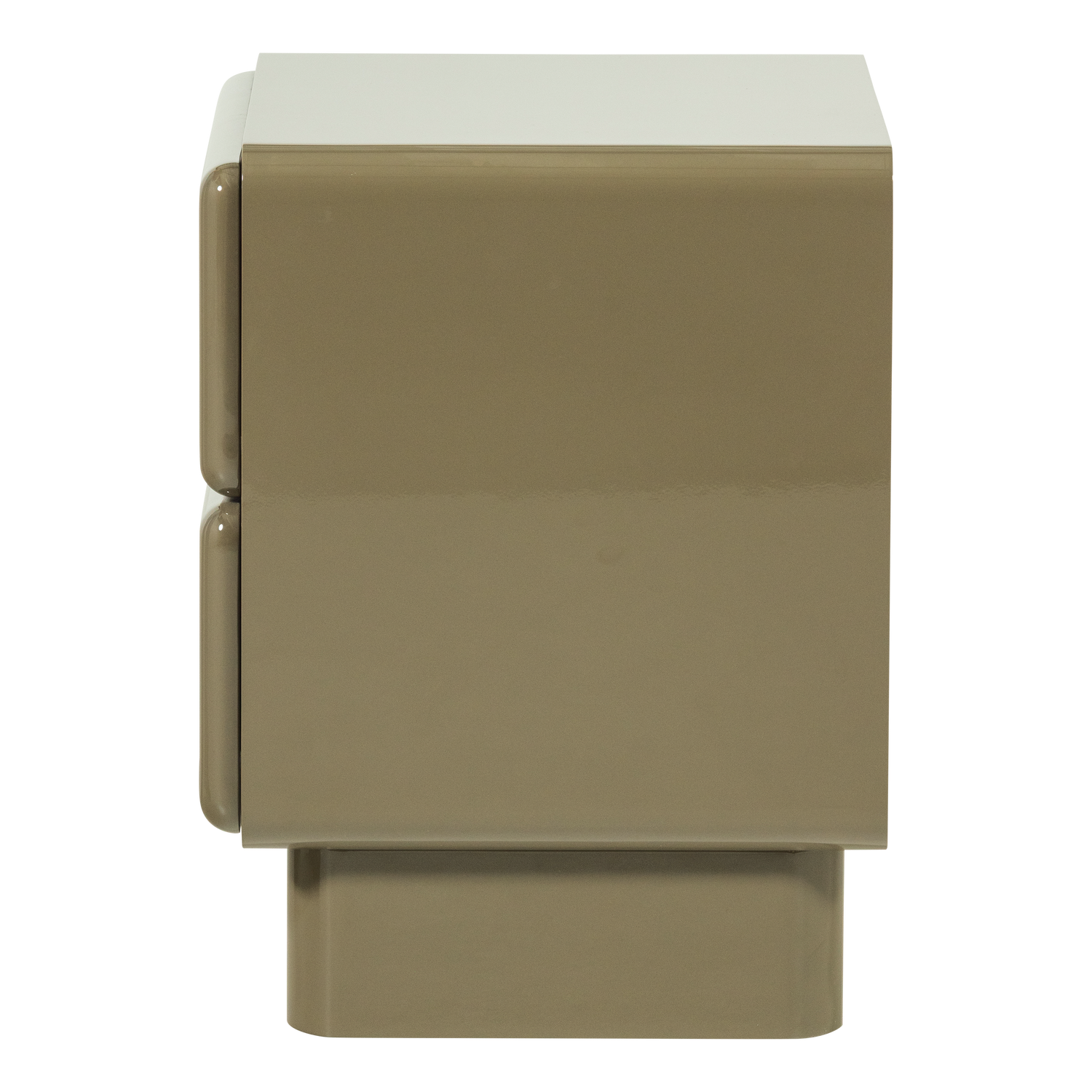 Nachtkast Lustra - hoogglans groen