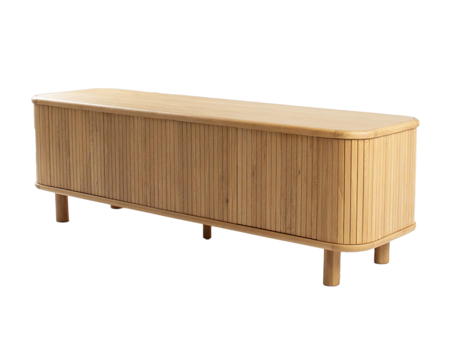 Tv meubel 160cm in eik - natuurkleur