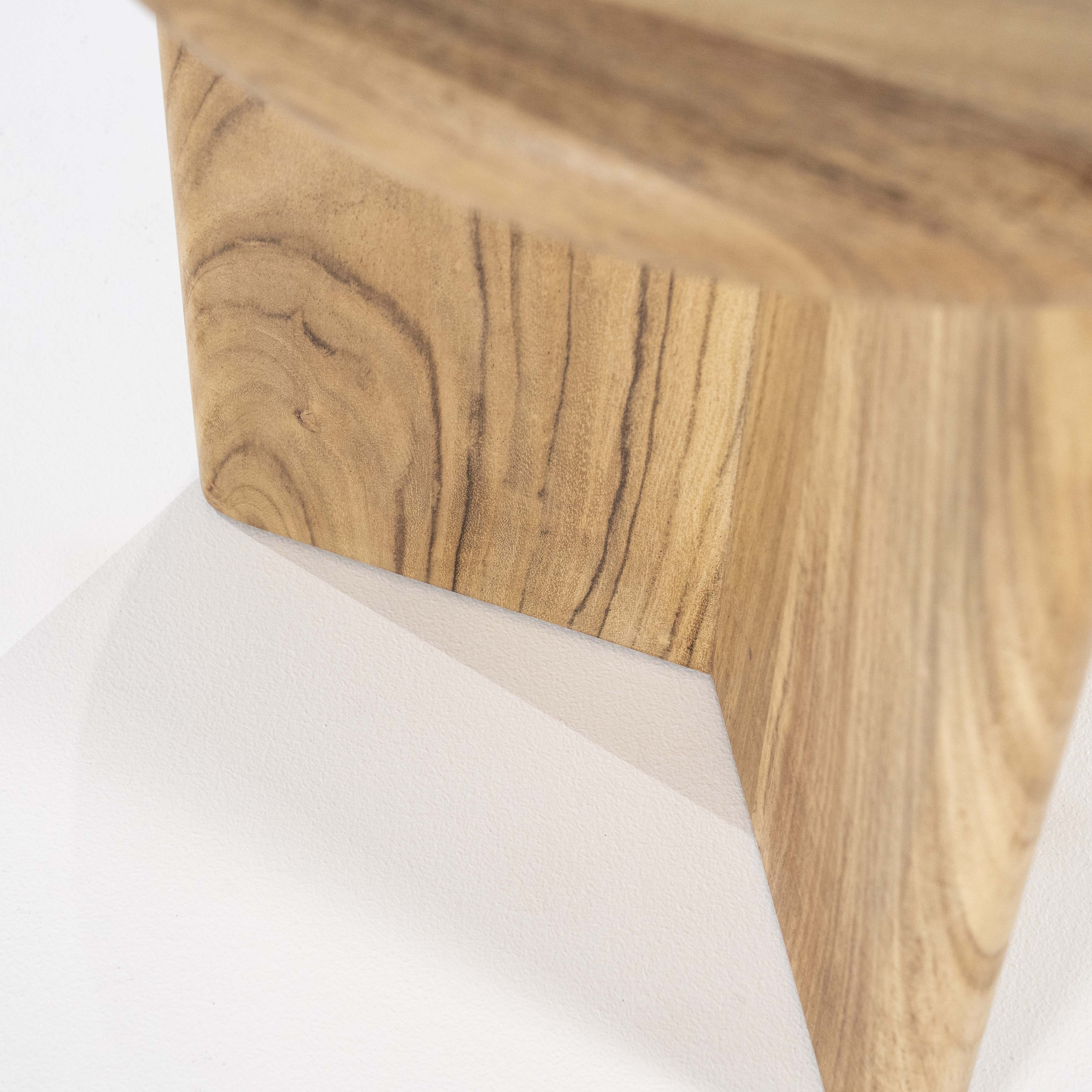 Bijzettafel diam.45cm - natural