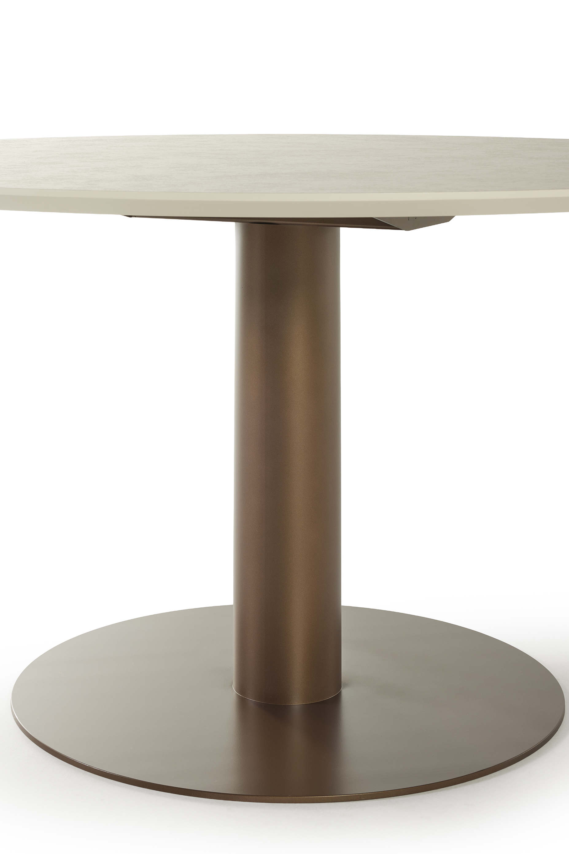 Ronde tafel diam.150cm - HPL/metaal