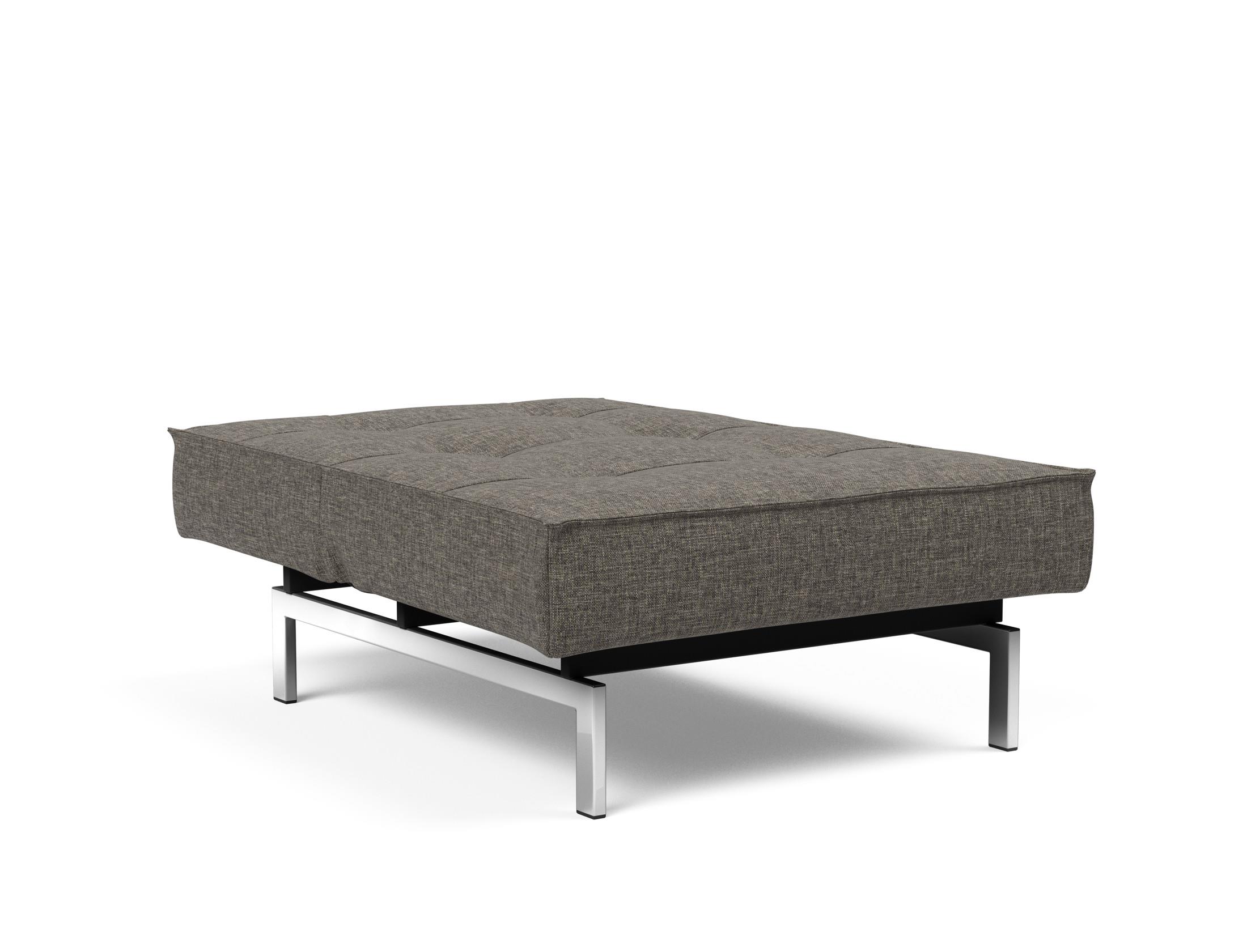 Slaapbank Splitback 90x200cm - grijs