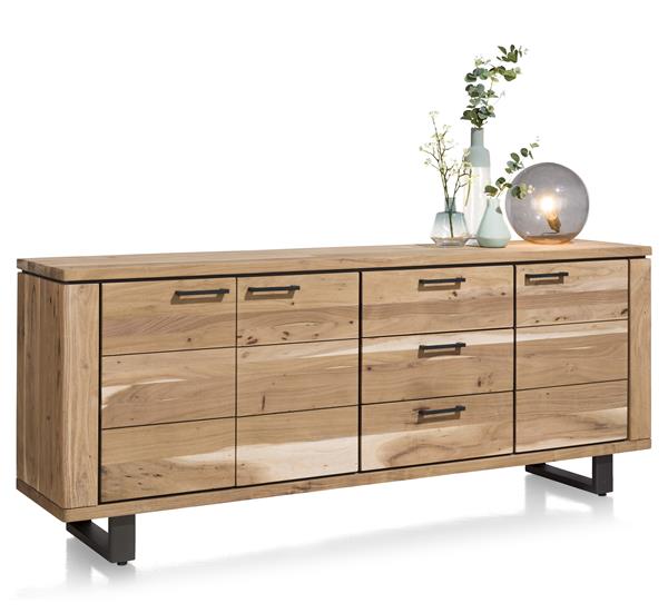 Dressoir 210cm 3 deuren, 3 lades