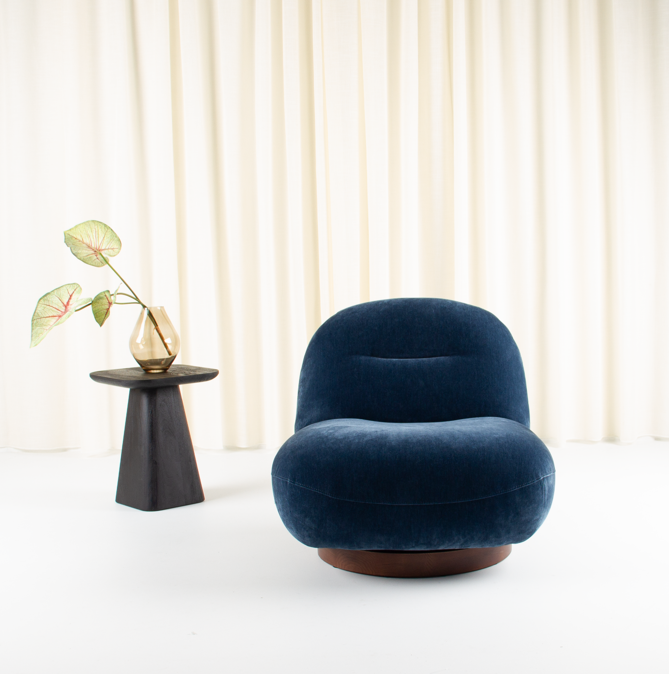 Draaifauteuil - steelblue