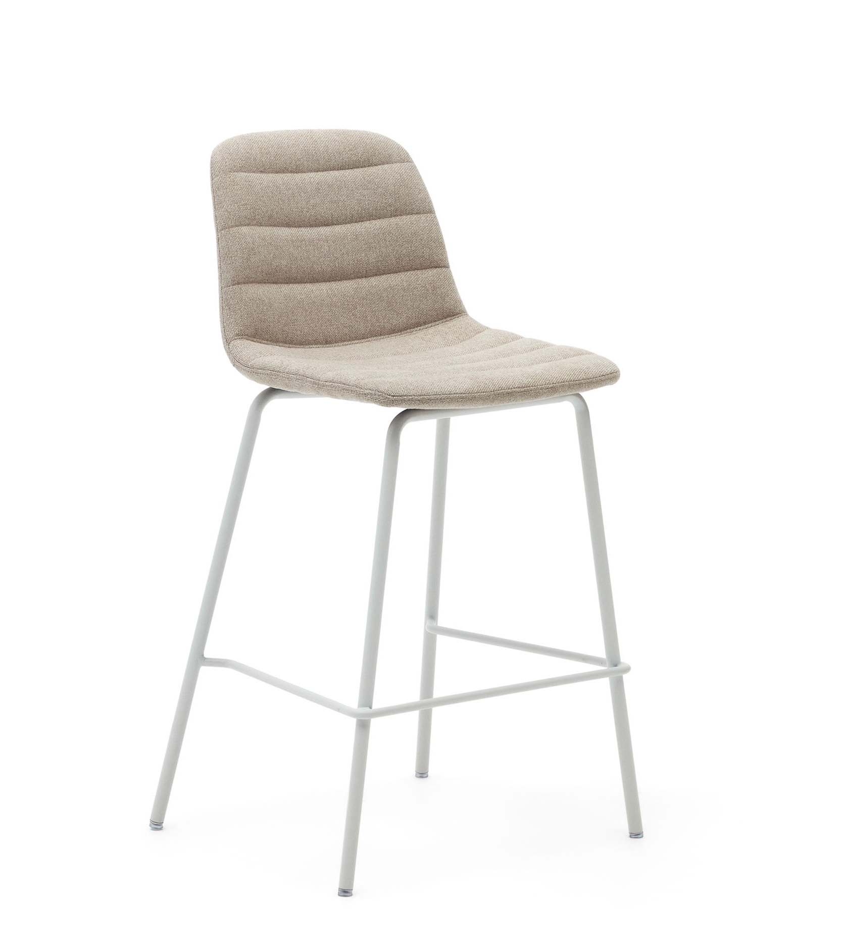 Barstoel Zunilda - chenille beige