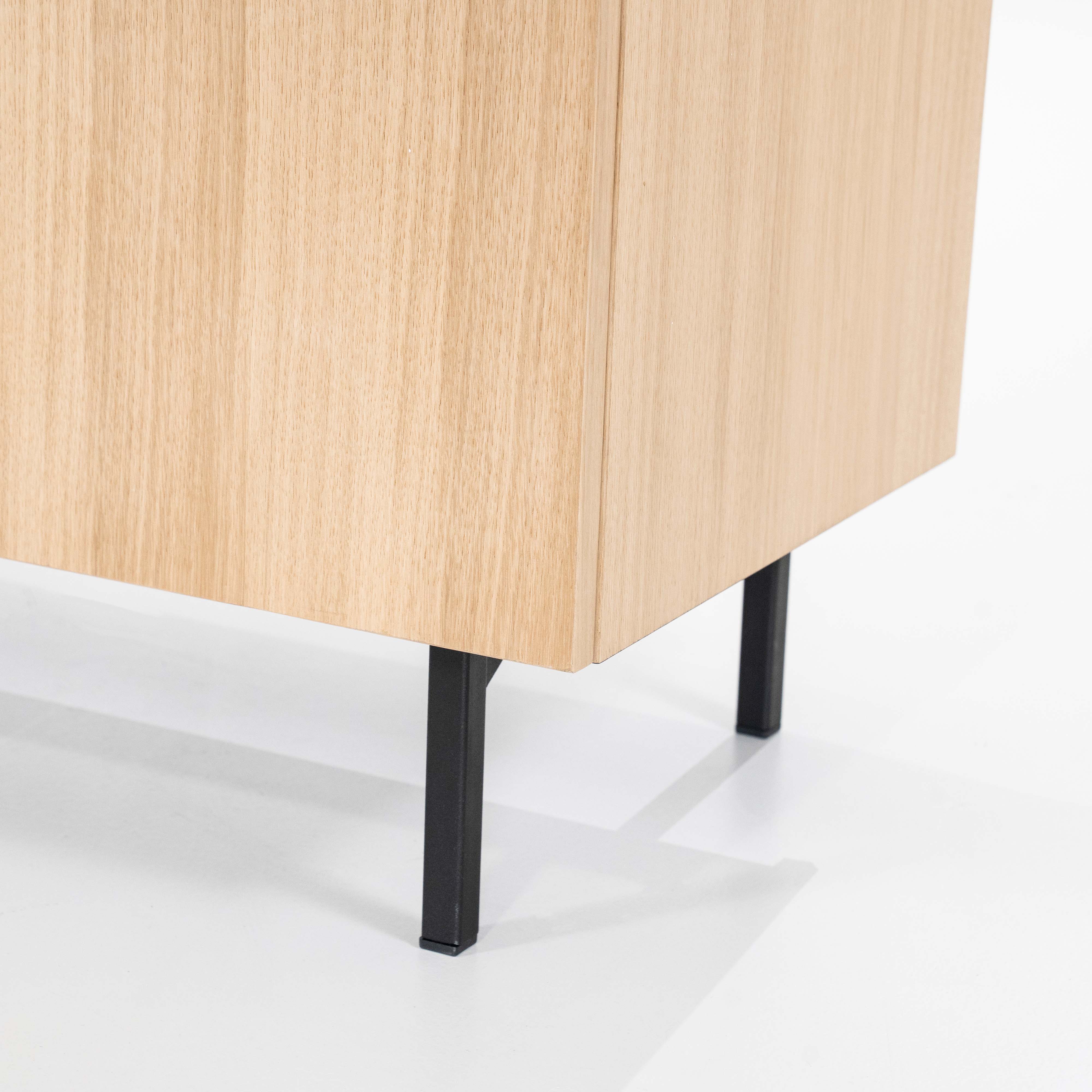 Dressoir met 3 deuren en 3 lades - natuur eiken