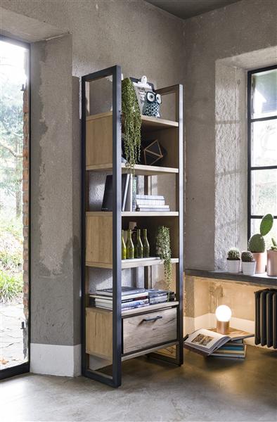 Consoletafel Metalo 140x42cm natuur