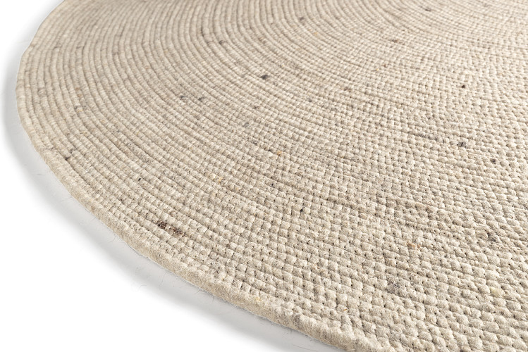 Rond tapijt dia. 200cm - beige