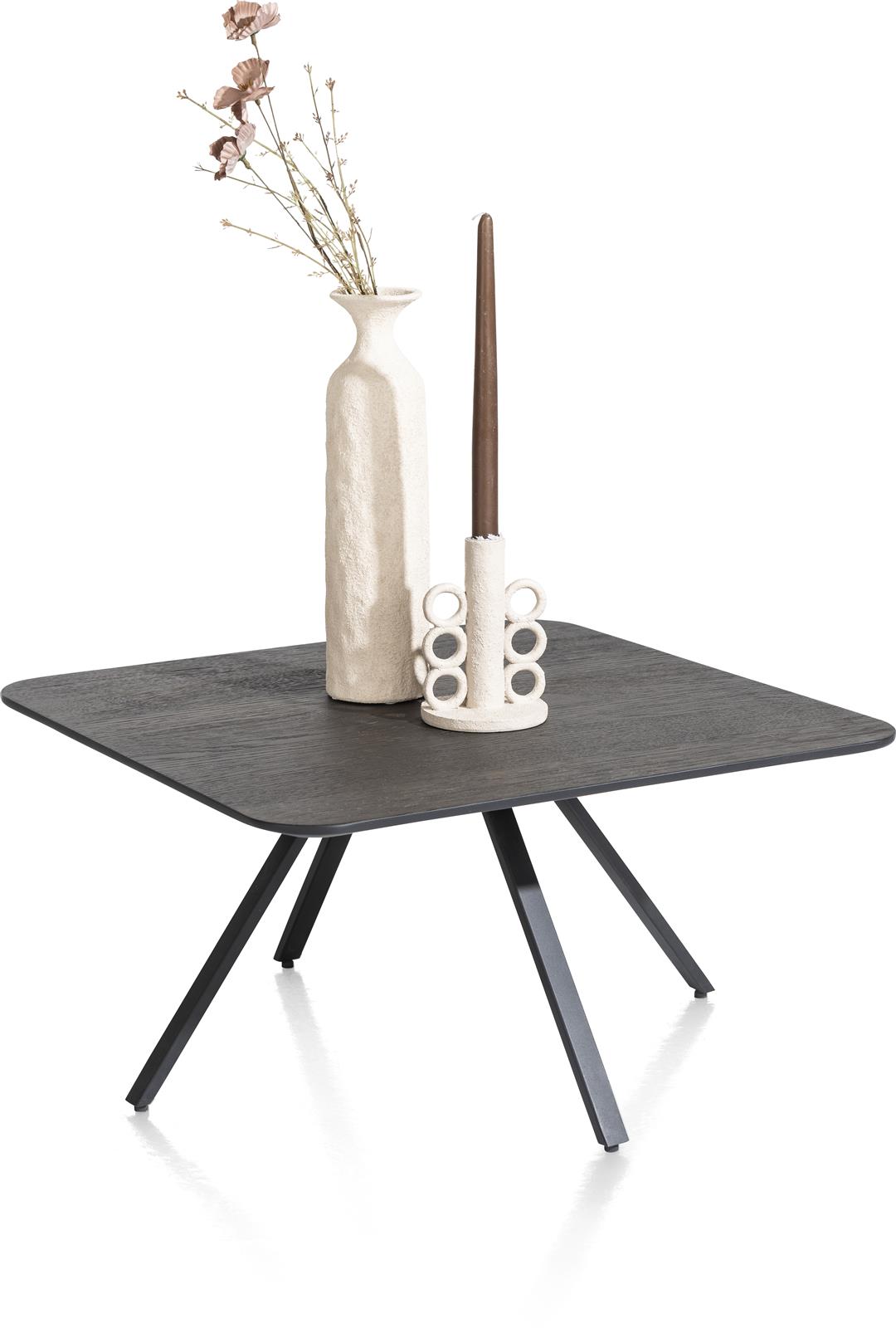 Salontafel Ridgefield 60x60 cm - antraciet