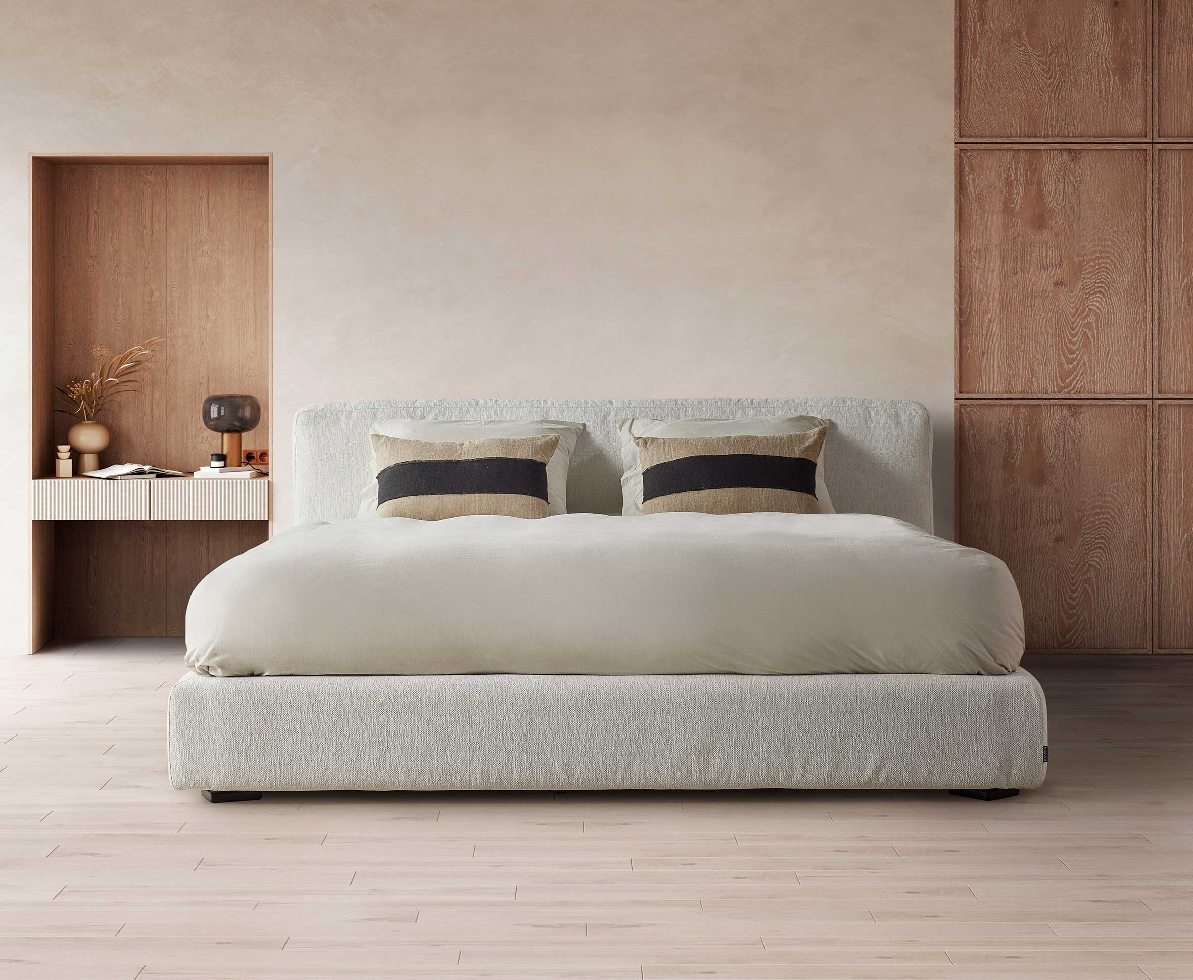 Gestoffeerd bedkader (excl. matras)  
