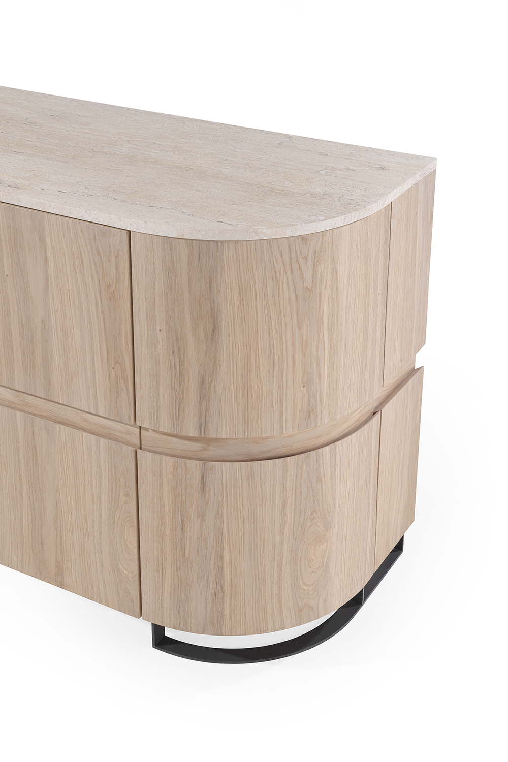 Dressoir met keramisch blad - natuur eiken