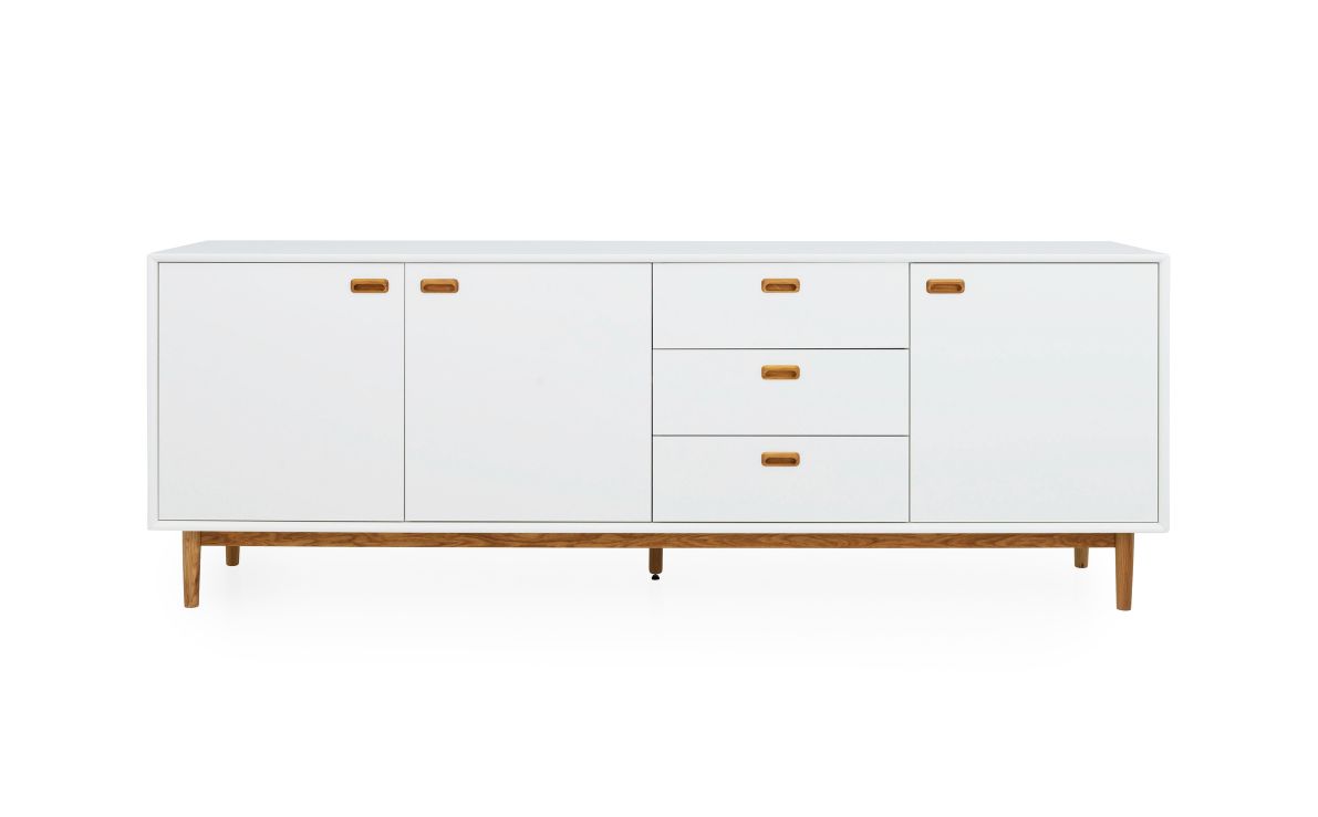 Dressoir Svea 225cm 3 deuren, 3 laden