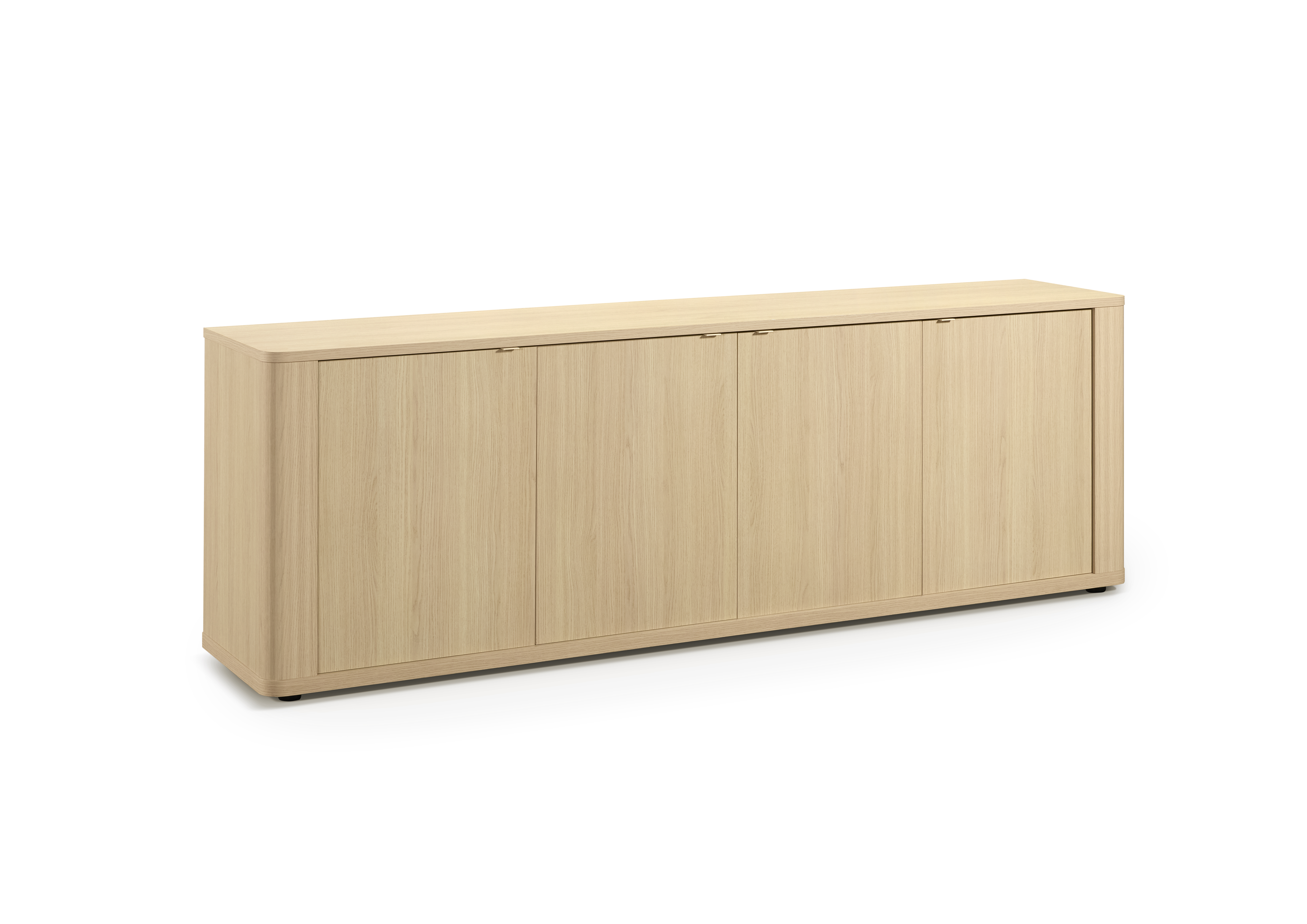 Dressoir met 4 deuren - natuur eiken