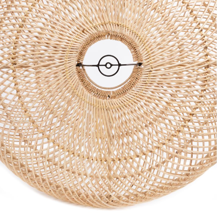 Hanglamp in rotan - diam.50 cm