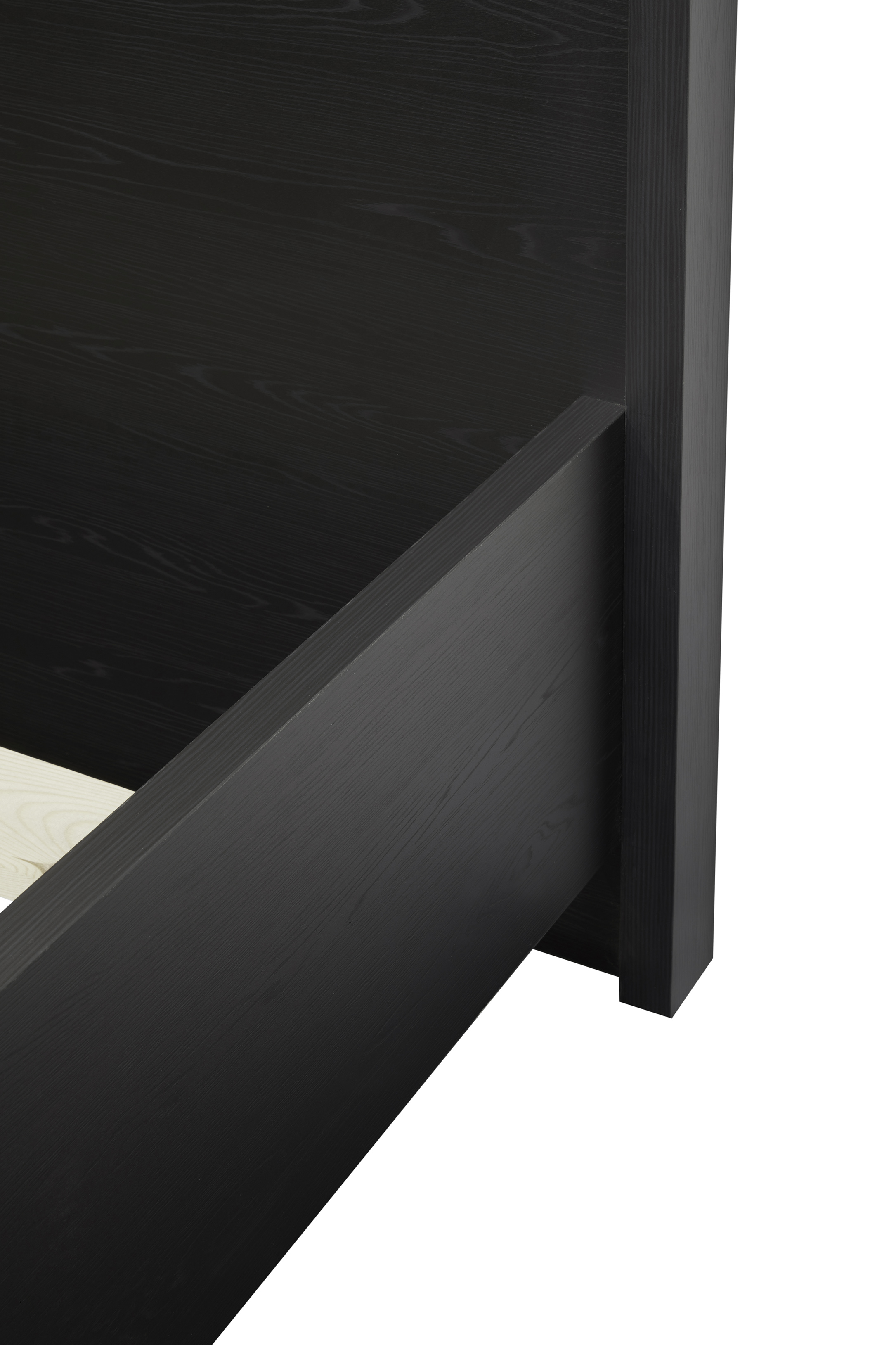 Bedkader 160x200cm - zwart
