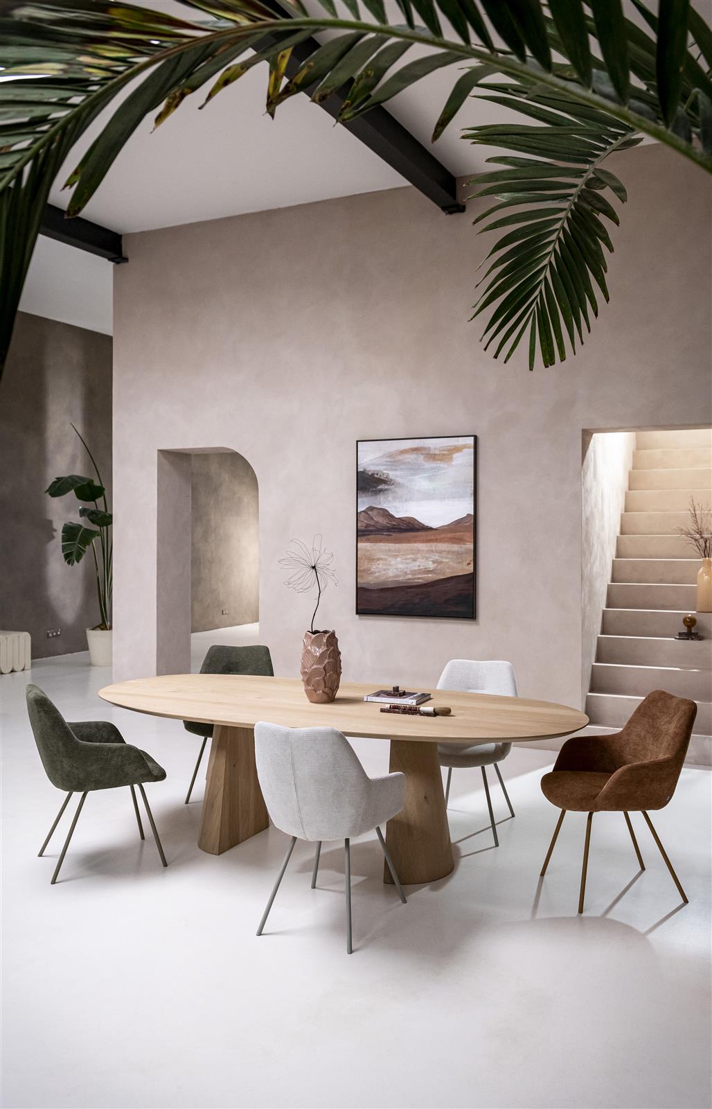 Eettafel Trenton 240x110cm - natural