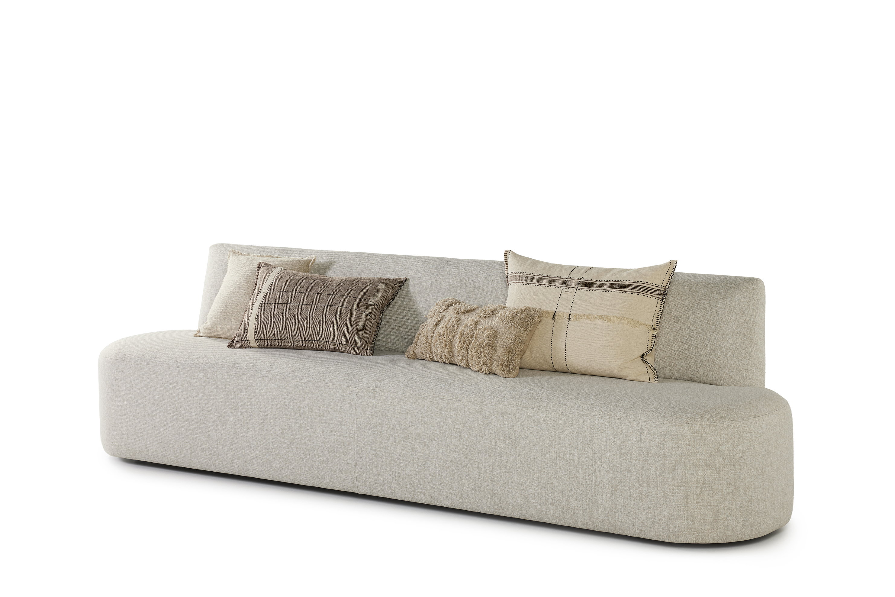 Eetkamerbank 300cm - ecru