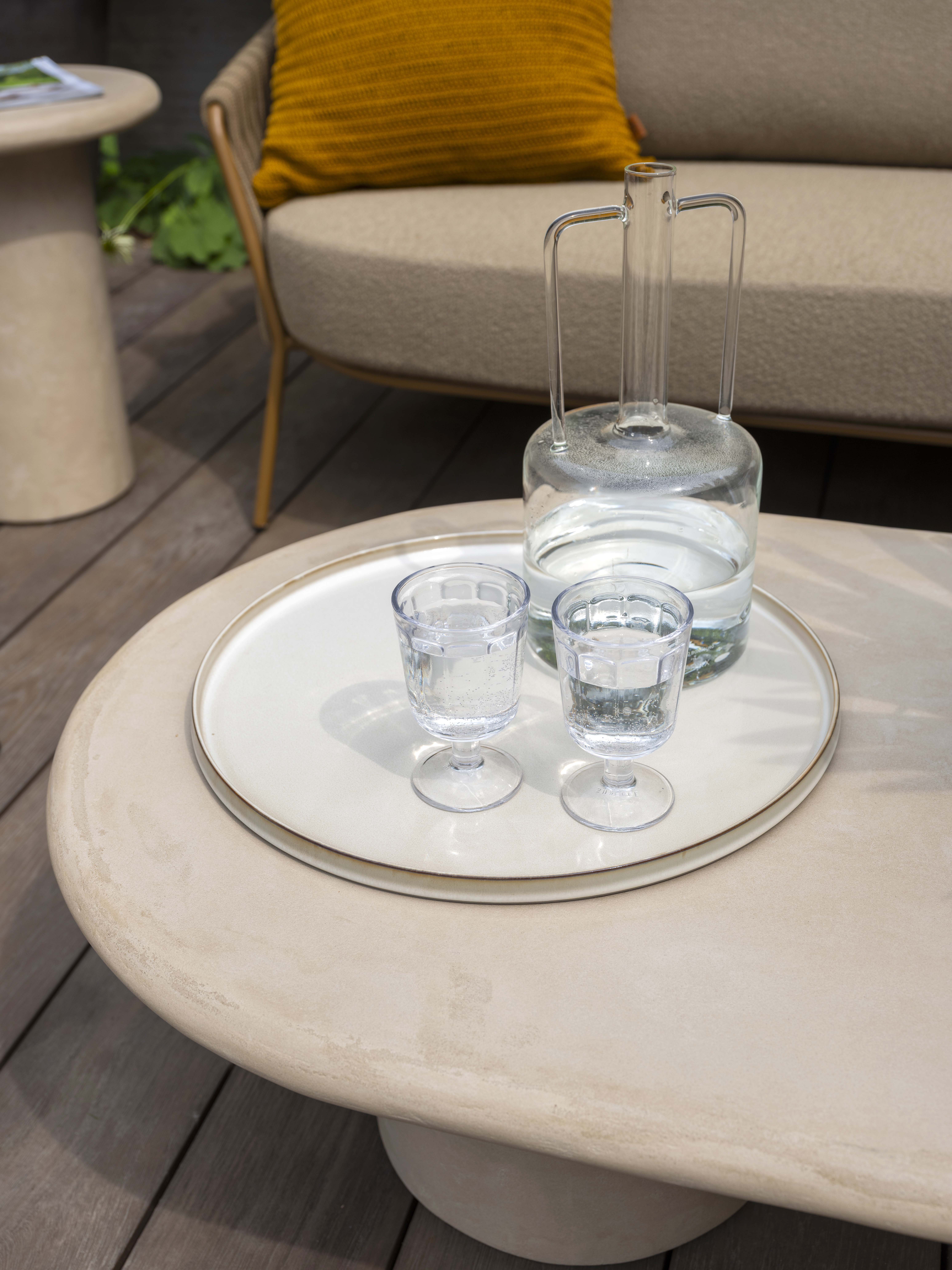 Outdoor salontafel Hampton ovaal - mortex