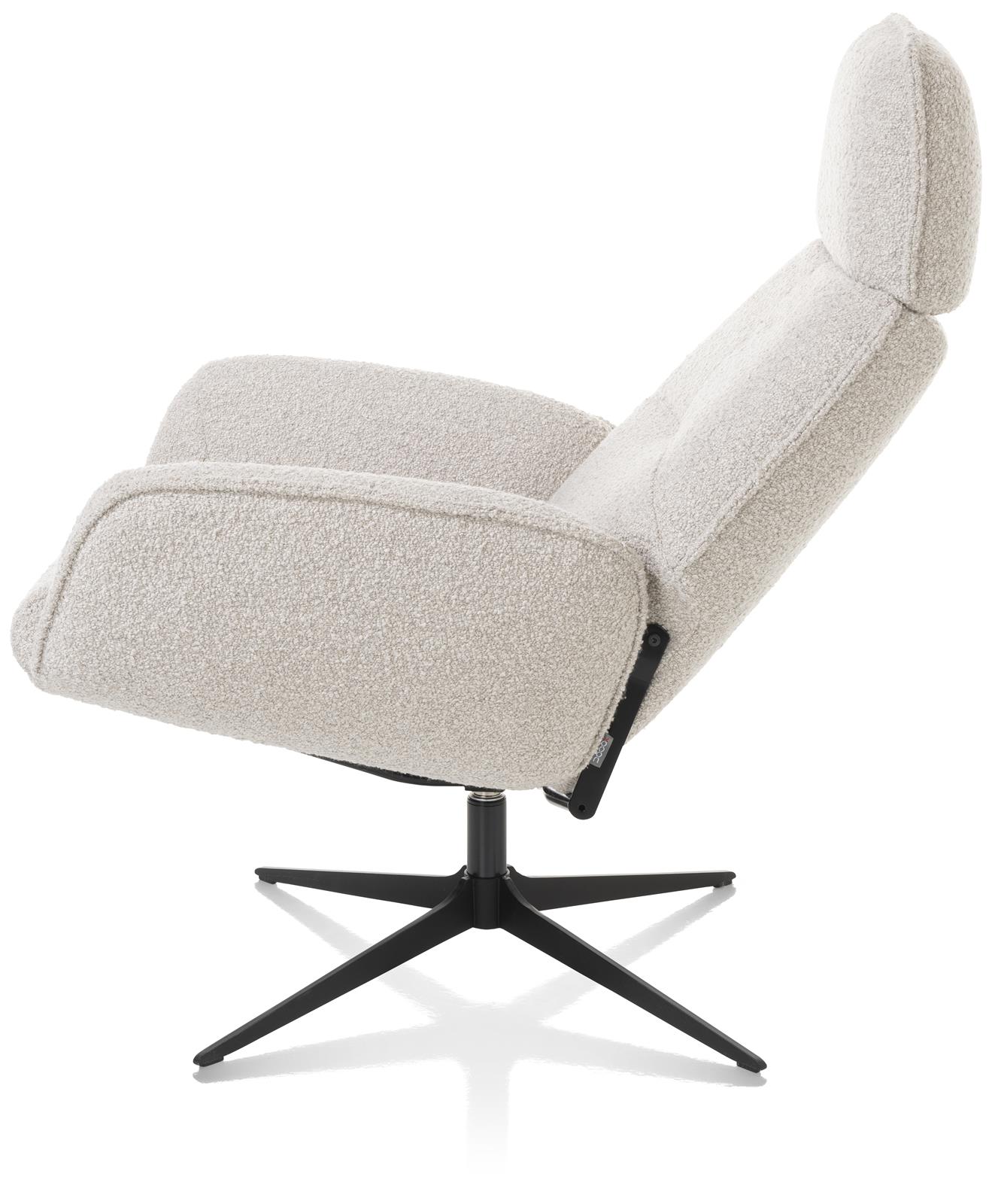 Relaxfauteuil Bobbio - Crème ecru