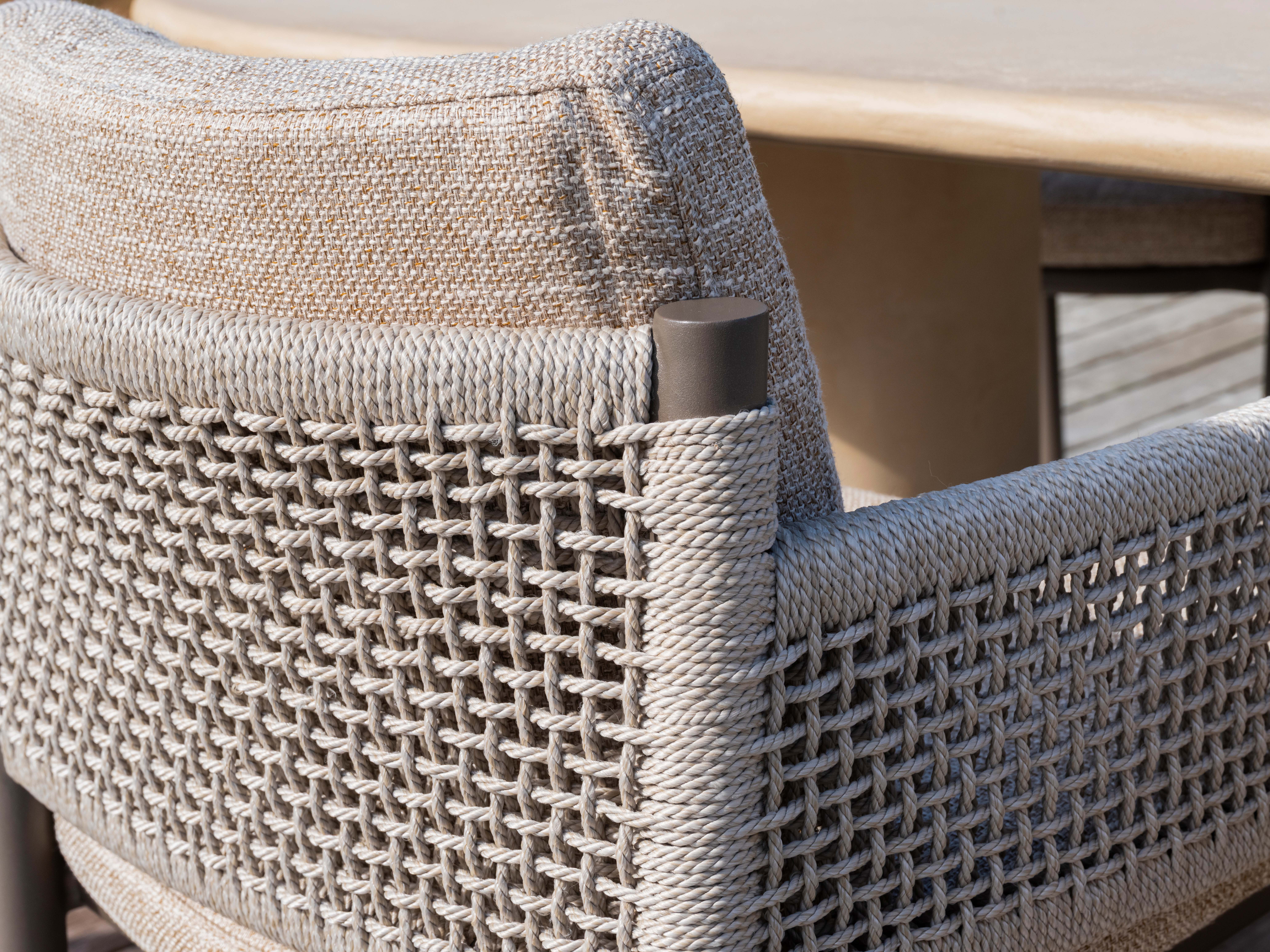 Tuinstoel Savanne - lichtgrijs