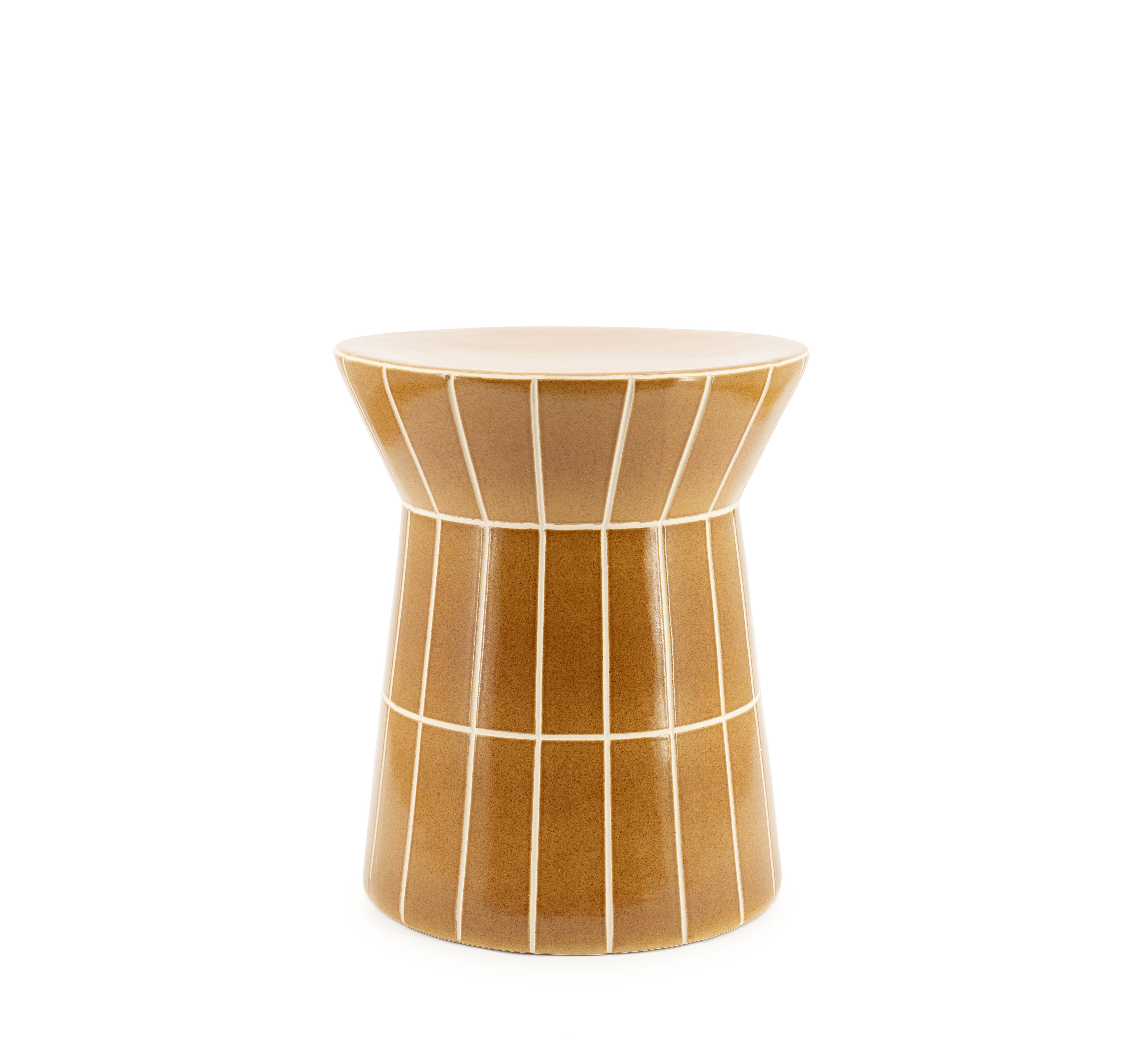 Bijzettafel - mustard