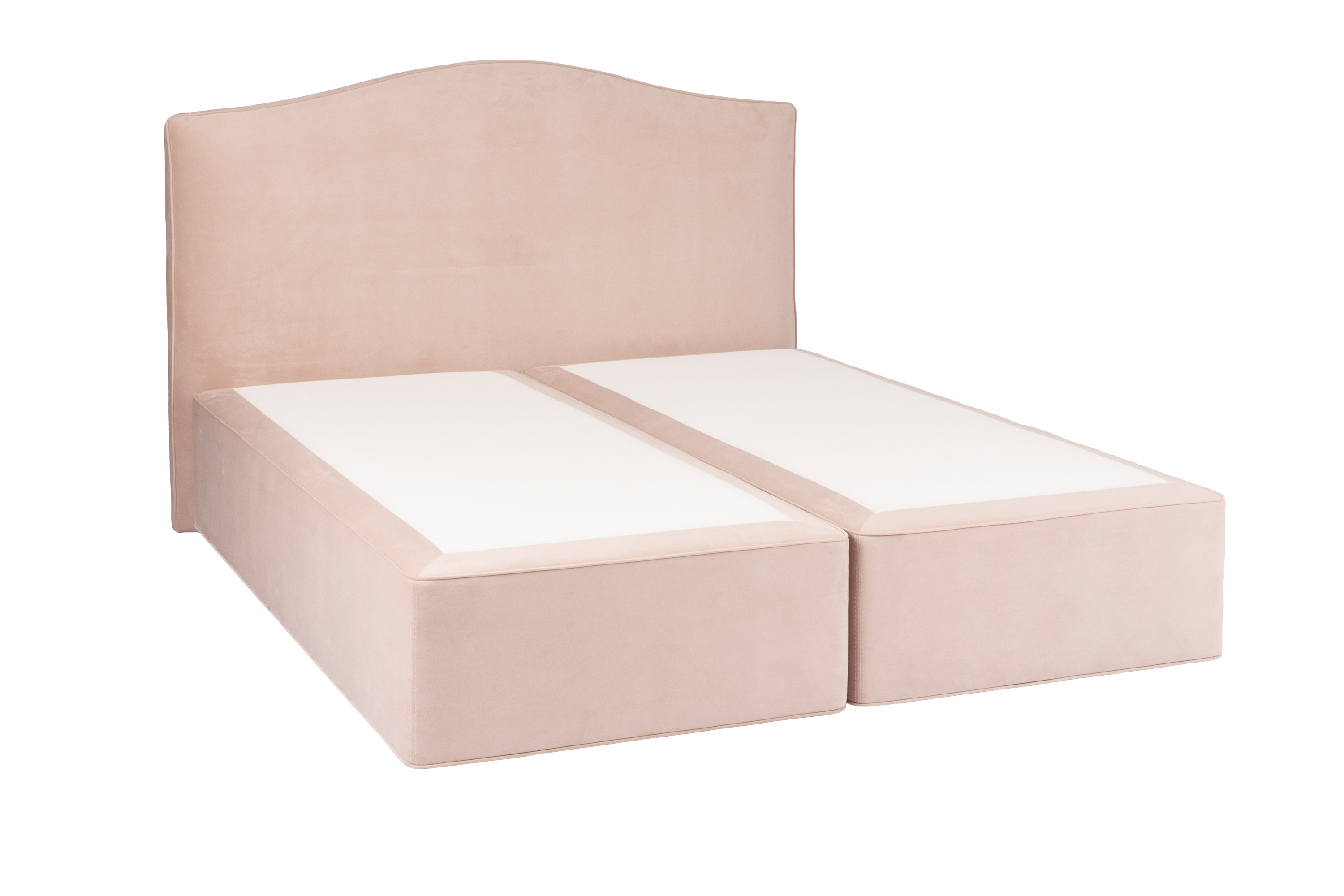 Boxspring Versailles (incl. matras) 160x200cm - roze