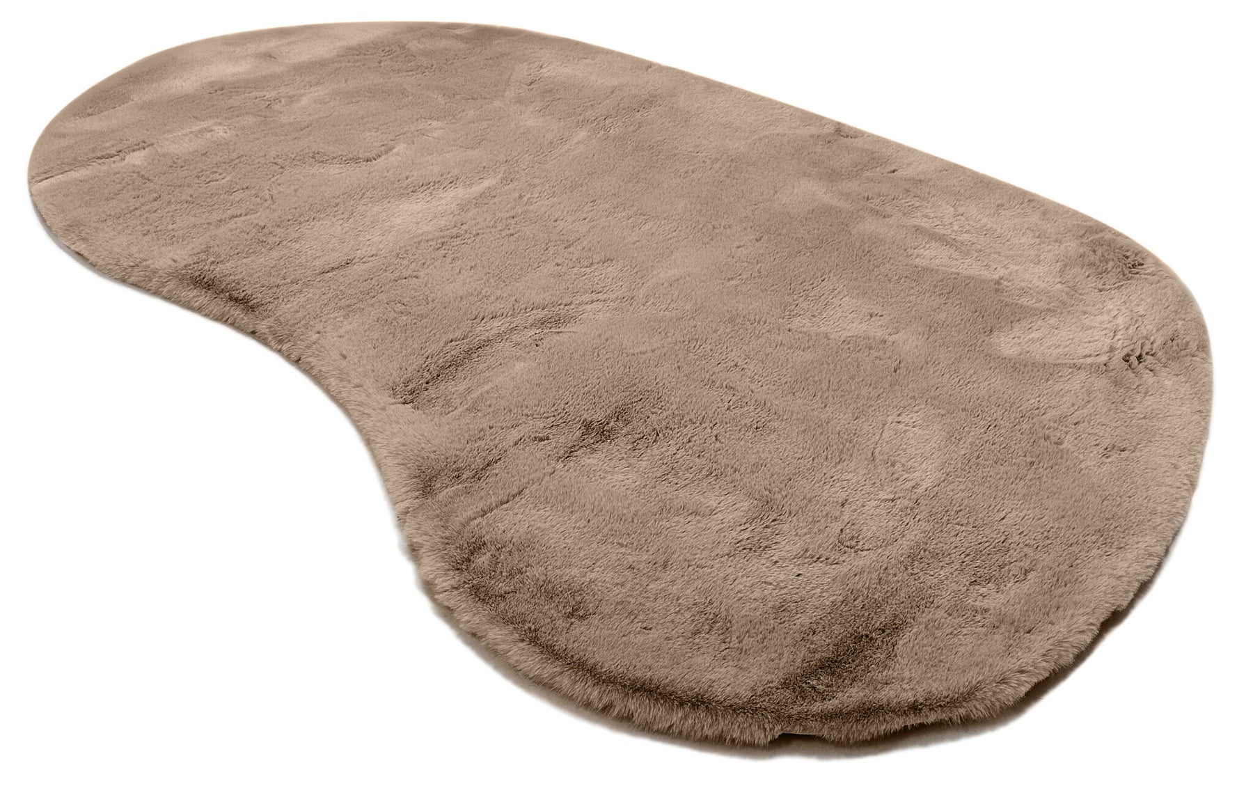 Organisch tapijt 200x290cm - taupe