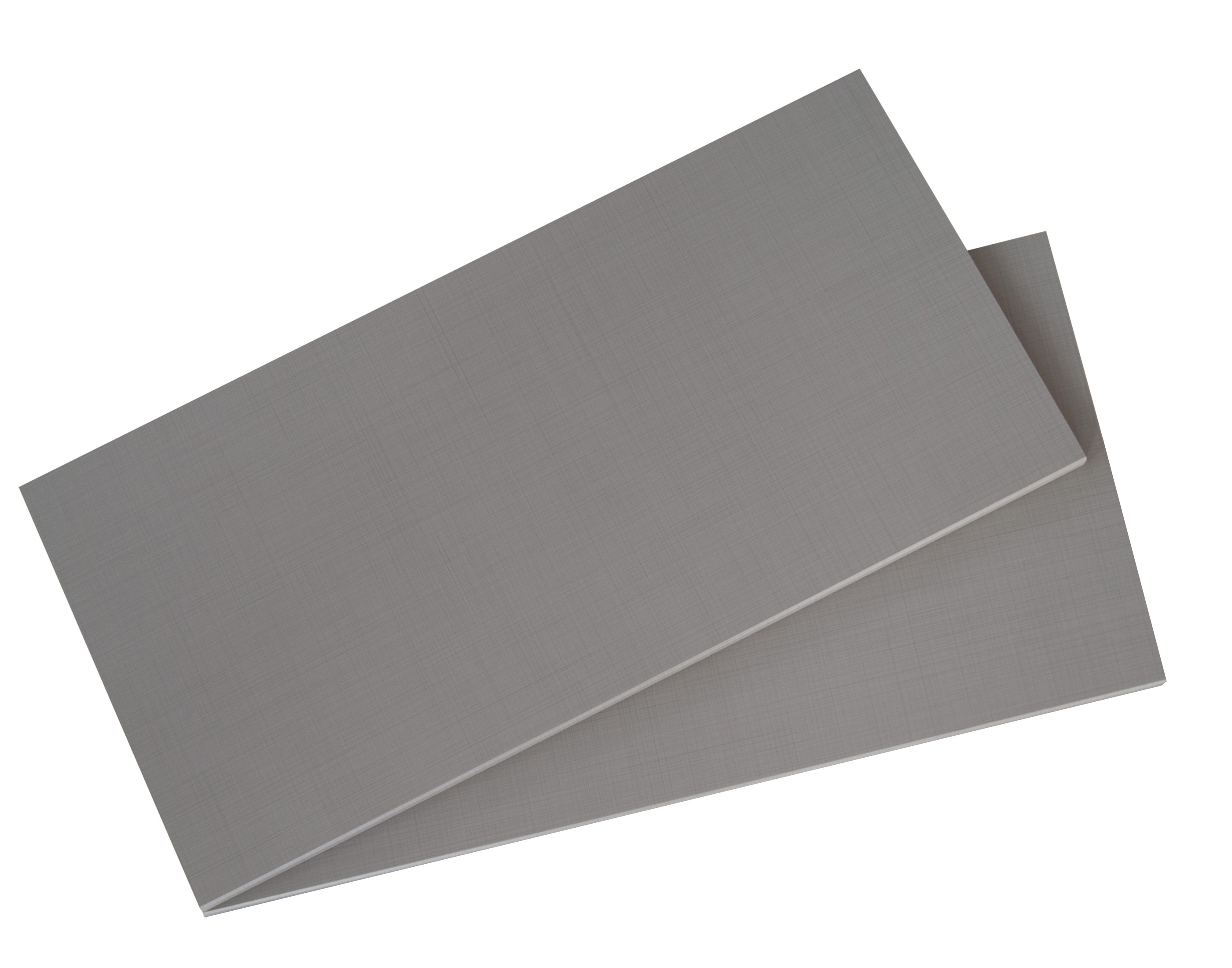 Set: 2 legplanken voor kleerkast B100cm - Line grijs