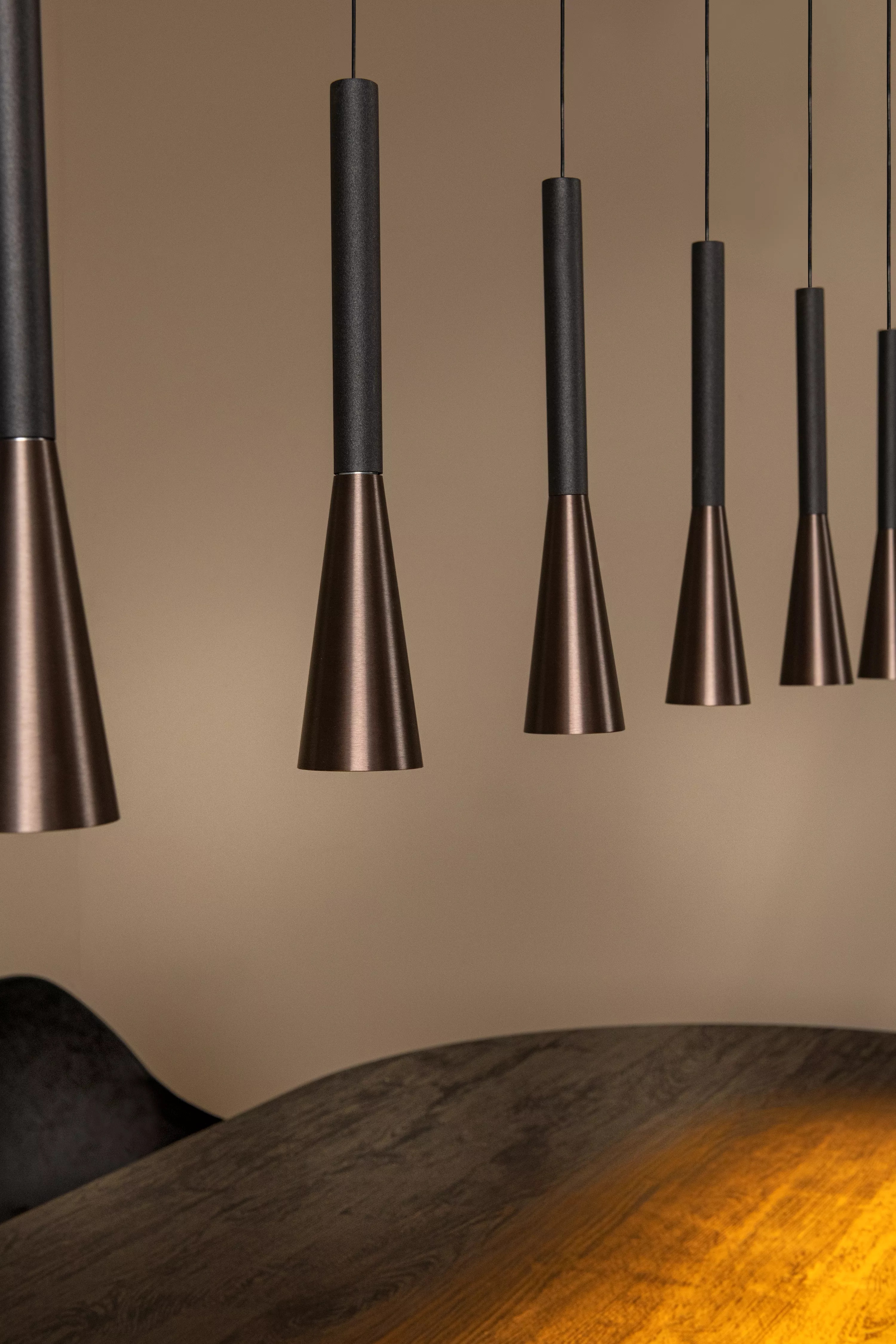 Hanglamp Joakim (7x6,2W - incl. lichtbronnen) - coffee