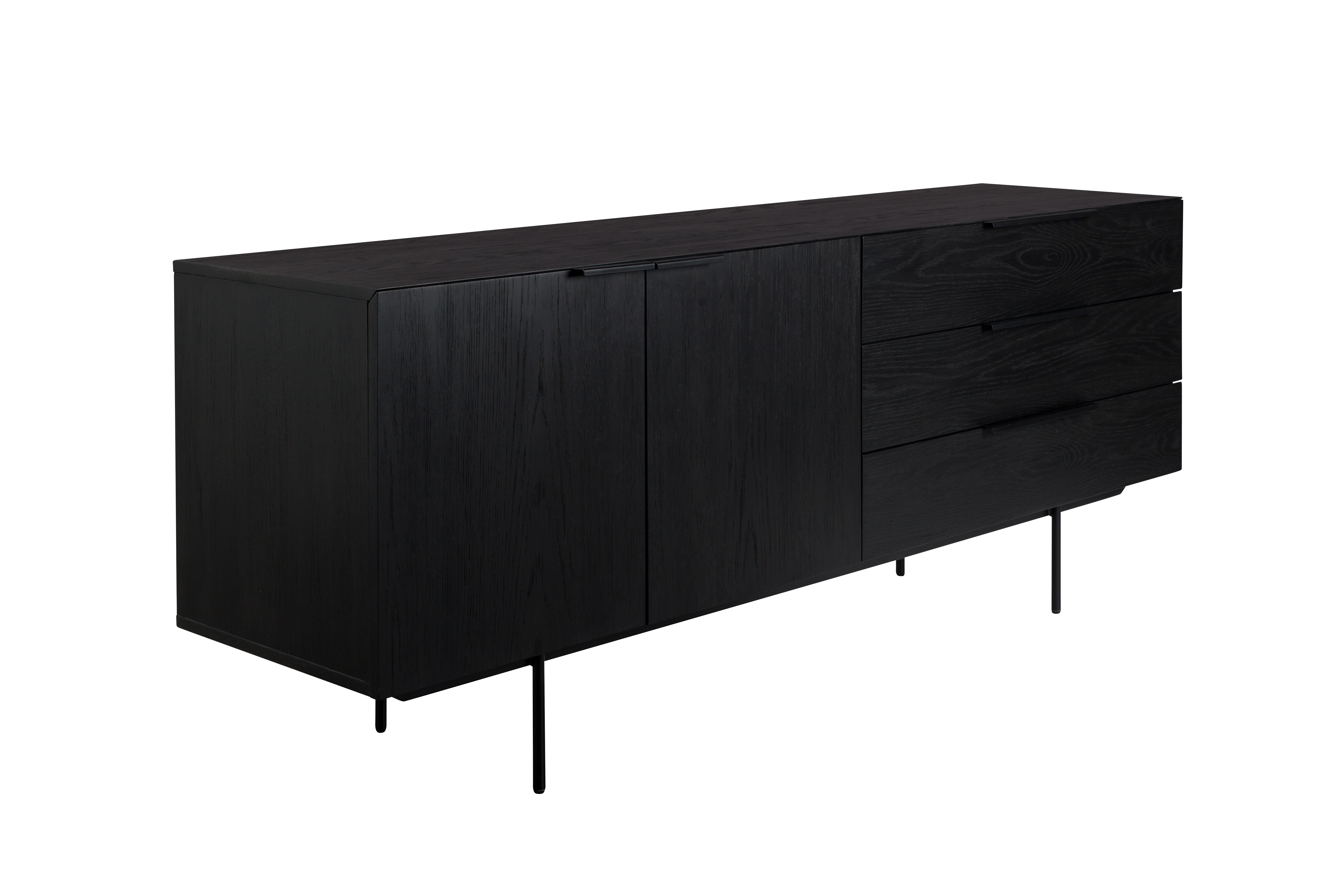 Dressoir Travis 180cm 2 deuren, 3 laden