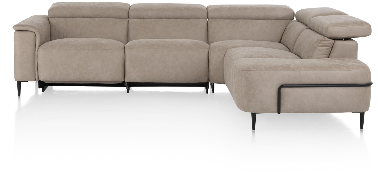 Hoeksalon Dolcedo met elektr. relax - beige