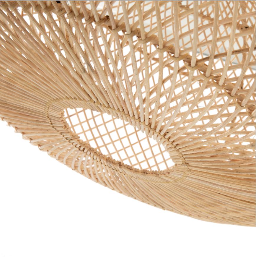 Hanglamp in rotan - diam.50 cm