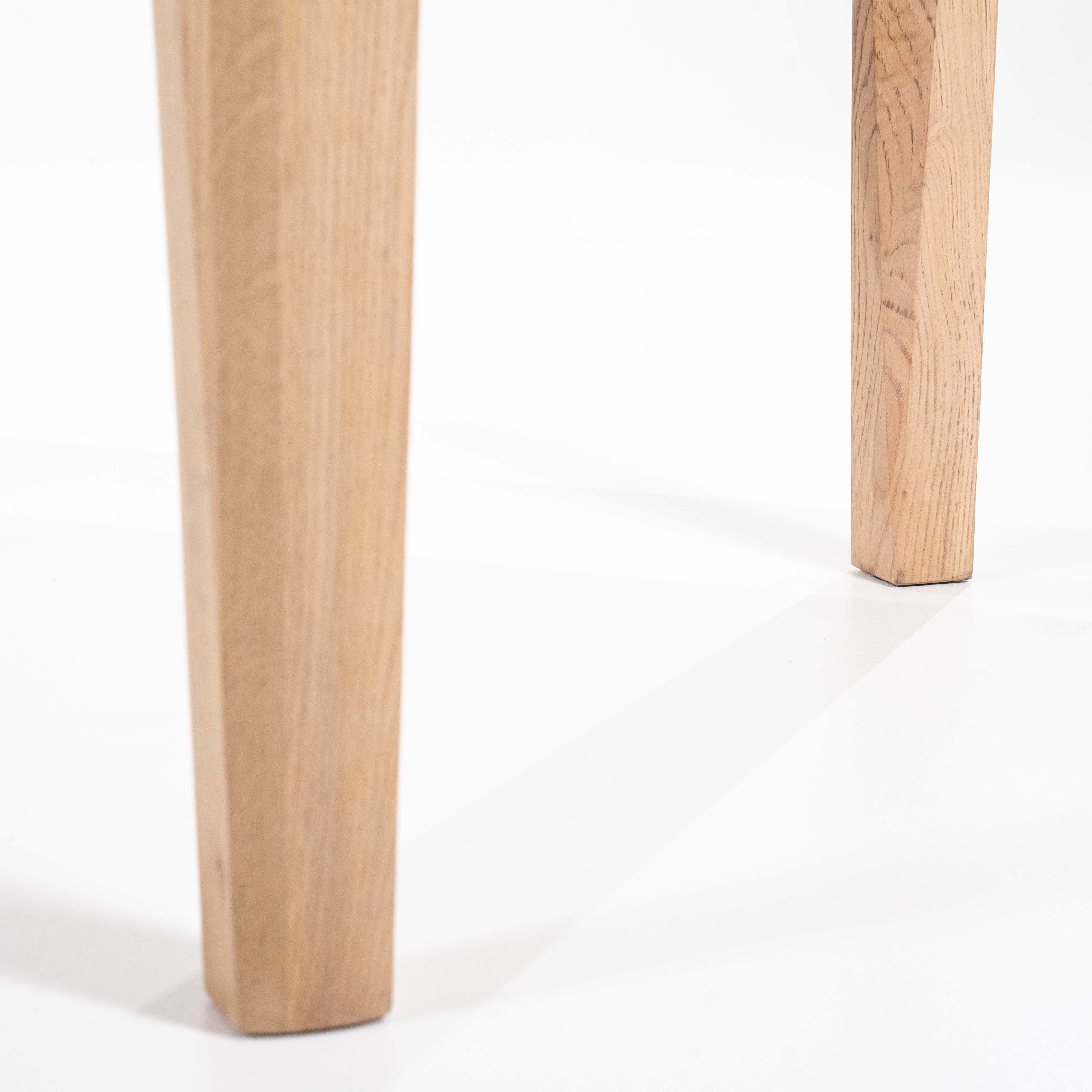 Houten eettafel 200x100cm - natuur eiken