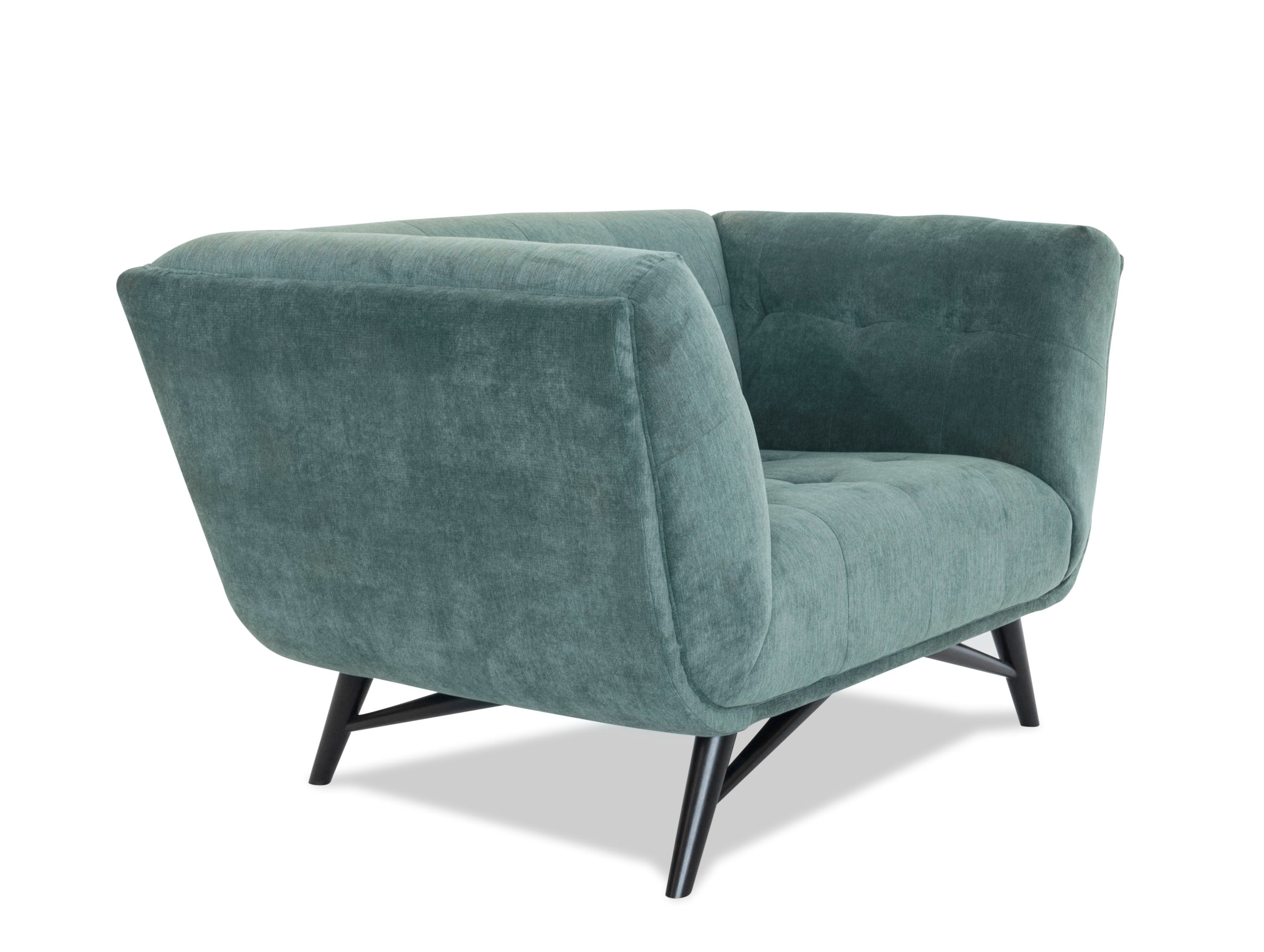 Fauteuil 1 zit - groen